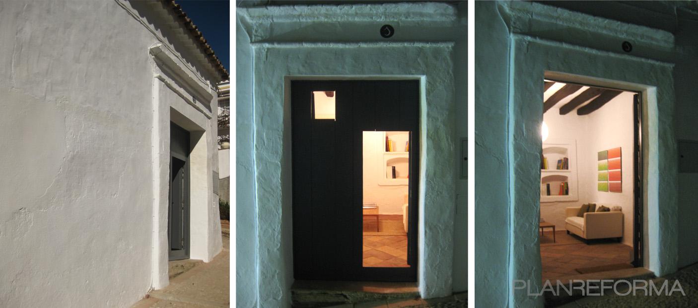 Exterior style mediterraneo color marron, ocre, amarillo  diseñado por GÓmez & GOrshkova | Arquitecto | Copyright Carlos Gómez Sos