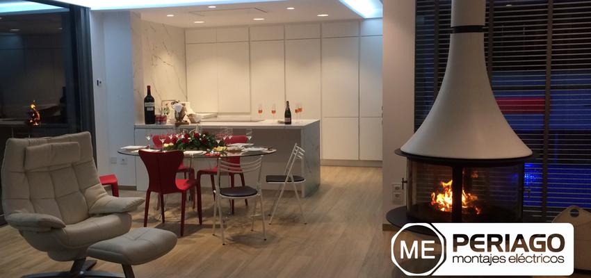 Comedor Estilo moderno Color verde, azul, gris  diseñado por Pedro Periago Sorroche | Gremio | Copyright Soy el propietario