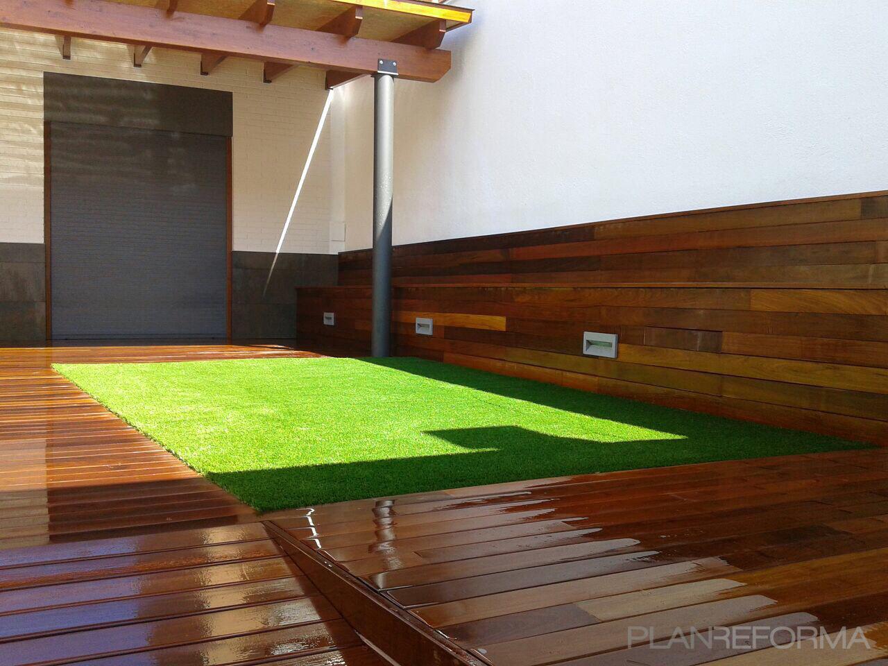 Exterior style moderno color marron, ocre  diseñado por Cortina Fusters | Gremio 