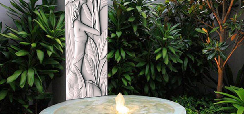 Porche, Exterior, Jardin Estilo moderno Color gris  diseñado por Fotoceramic | Gremio 