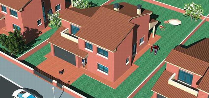 Exterior, Jardin style contemporaneo color rojo, marron  diseñado por Alicia Mateu Bargalló | Arquitecto 