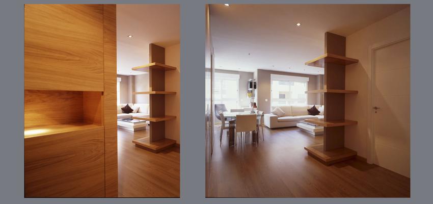 Comedor, Recibidor, Salon style contemporaneo color marron, marron, blanco  diseñado por JOSÉ F. URRUTIA FUSTER | Arquitecto 