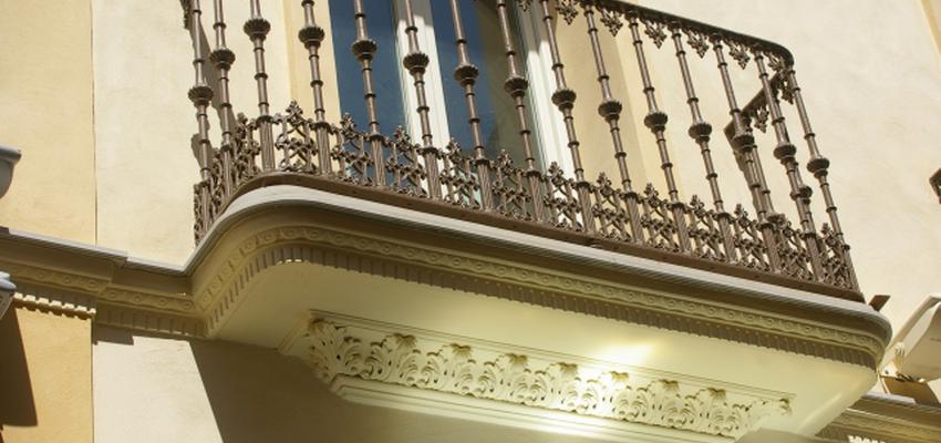 Balcon style contemporaneo color beige, gris  diseñado por AD Arquitectura y diseño | Arquitecto 