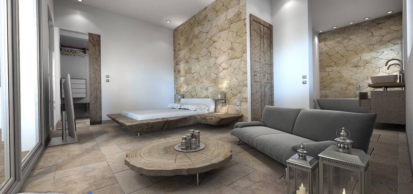 Baño, Dormitorio style contemporaneo color beige, marron, blanco, plateado  diseñado por Gabriel Olivera | Arquitecto | Copyright Gabriel Olivera