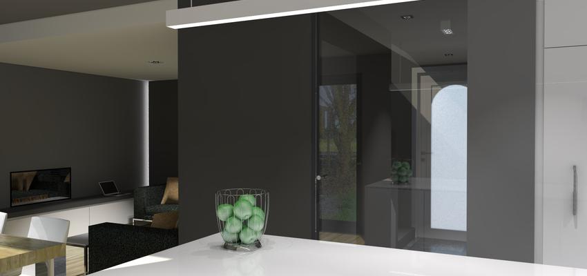 Comedor, Cocina, Salon style moderno color marron, gris, negro  diseñado por danny dufait | Interiorista 