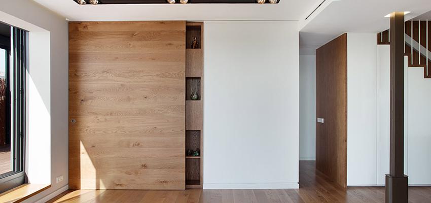 Comedor, Cocina, Salon style contemporaneo color marron, blanco, gris  diseñado por wnestudio | Arquitecto | Copyright wnestudio