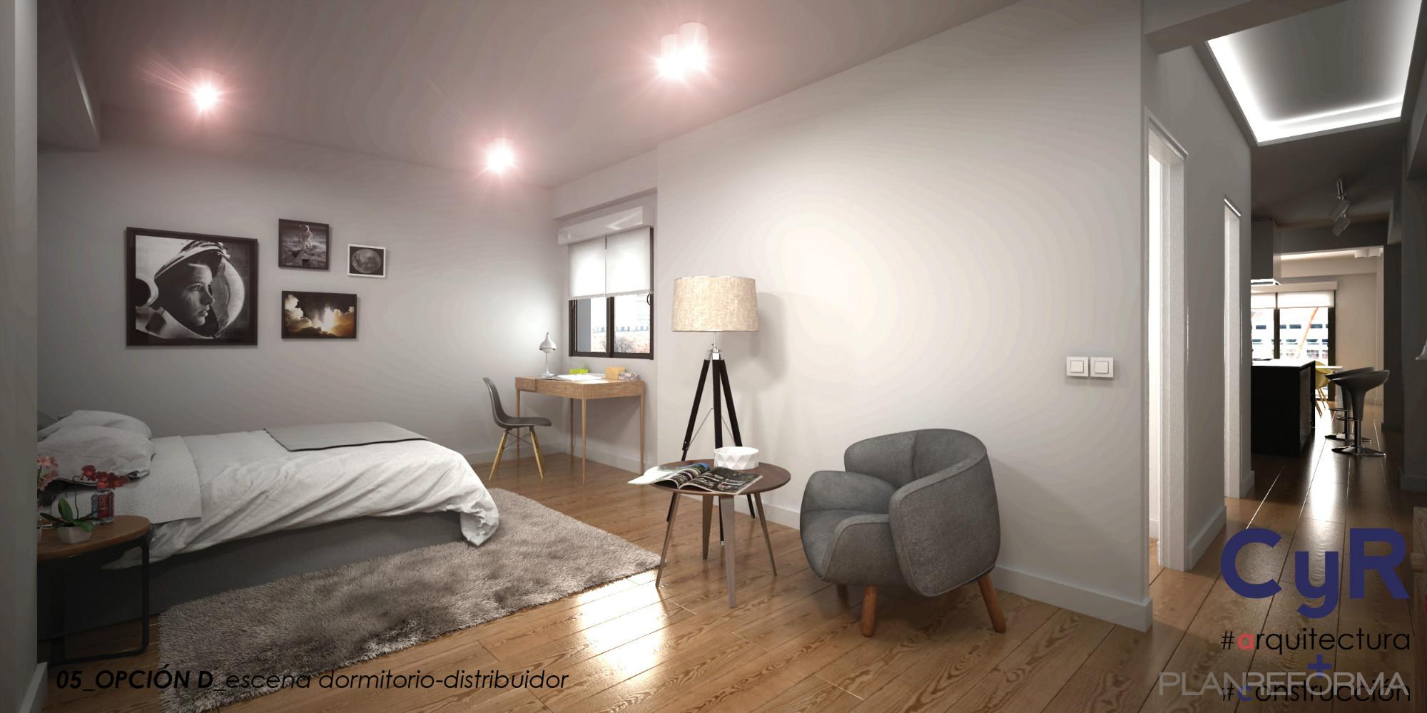 Dormitorio Estilo contemporaneo Color marron  diseñado por CyR Arquitectura+Construcción | Arquitecto 