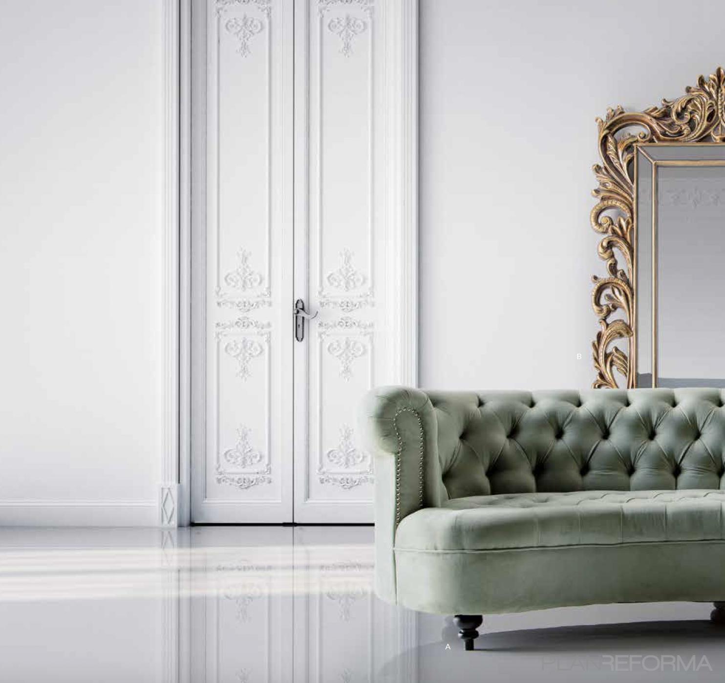 Salon Estilo eclectico Color ocre, verde claro, blanco  diseñado por Suárez & Co. Interiorismo | Interiorista | Copyright Si, cedida por el cliente para uso comercial