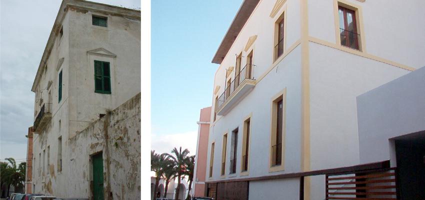 Exterior Estilo tradicional Color beige, marron, blanco  diseñado por joan manel jiménez bernet | Arquitecto 