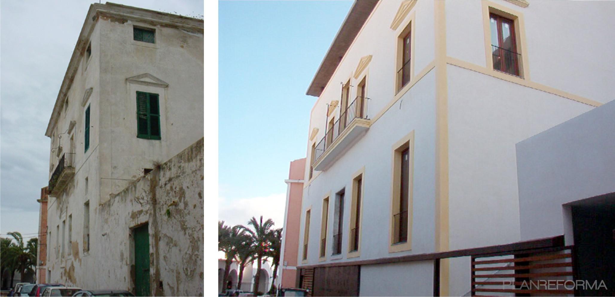 Exterior Estilo tradicional Color beige, marron, blanco  diseñado por joan manel jiménez bernet | Arquitecto 