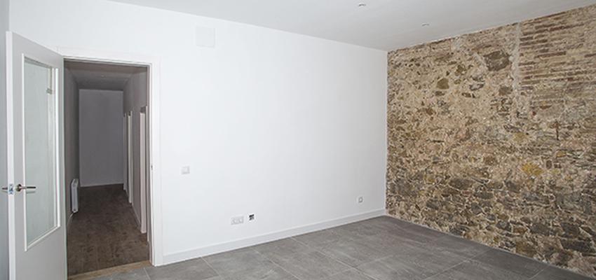 Salon Estilo contemporaneo Color marron, blanco, gris  diseñado por grupoinventia | Arquitecto Técnico | Copyright Grupo Inventia