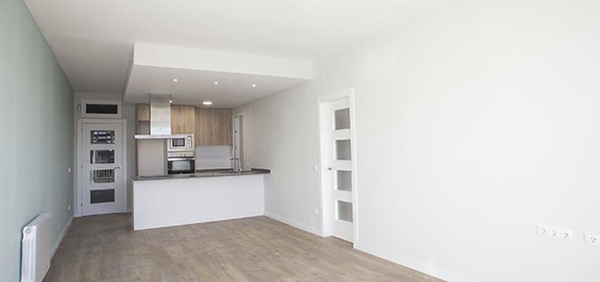 Salon Estilo contemporaneo Color azul cielo, beige, blanco  diseñado por grupoinventia | Arquitecto Técnico | Copyright Grupo Inventia