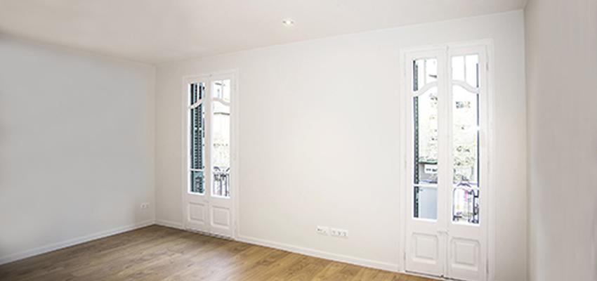 Salon Estilo contemporaneo Color marron, blanco  diseñado por grupoinventia | Arquitecto Técnico | Copyright Grupo Inventia