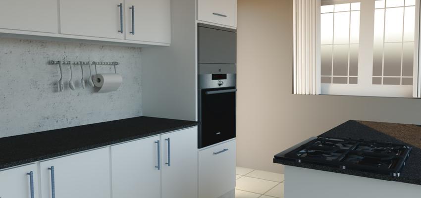 Cocina Estilo moderno Color azul oscuro  diseñado por A+D ARQUITECTURA | Arquitecto | Copyright maxidure