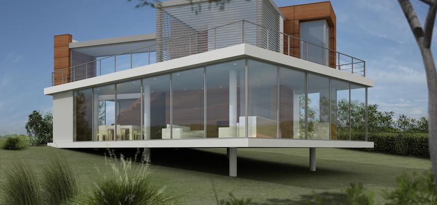 Exterior Estilo contemporaneo Color marron, blanco, negro  diseñado por Pablo Núñez Casamor | Arquitecto | Copyright Estudio tinto