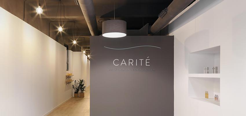 Salón de belleza Estilo contemporaneo Color marron, blanco  diseñado por PIANO PIANO STUDIO | Arquitecto | Copyright Milena Villalba