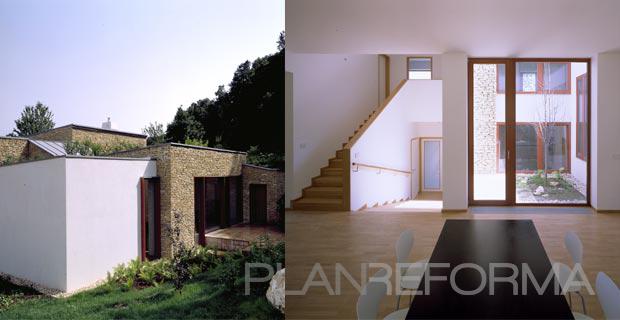 Exterior style mediterraneo color beige, marron, blanco  diseñado por Ferran Leal Permisain | Arquitecto 