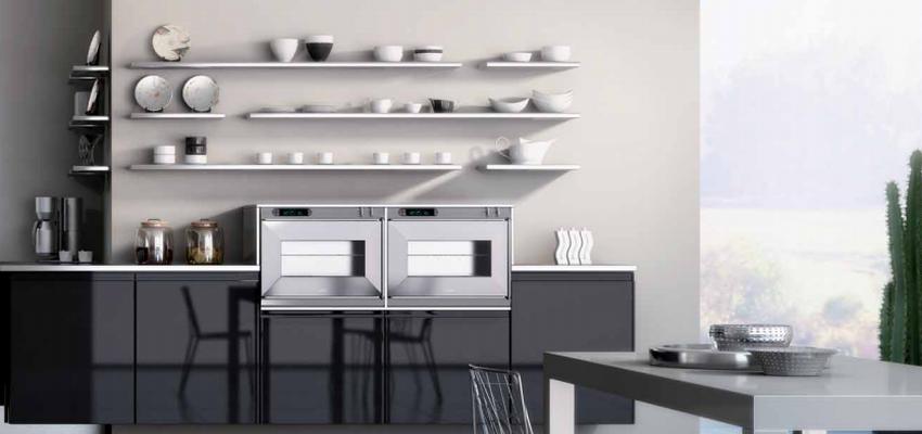 Cocina Estilo contemporaneo Color gris, gris, negro  diseñado por Arte en Baño | Gremio | Copyright Arte en Baño y Cocina