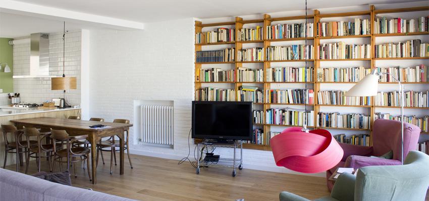 Comedor, Cocina, Salon Estilo contemporaneo Color blanco  diseñado por sara mundó | Arquitecto Técnico 