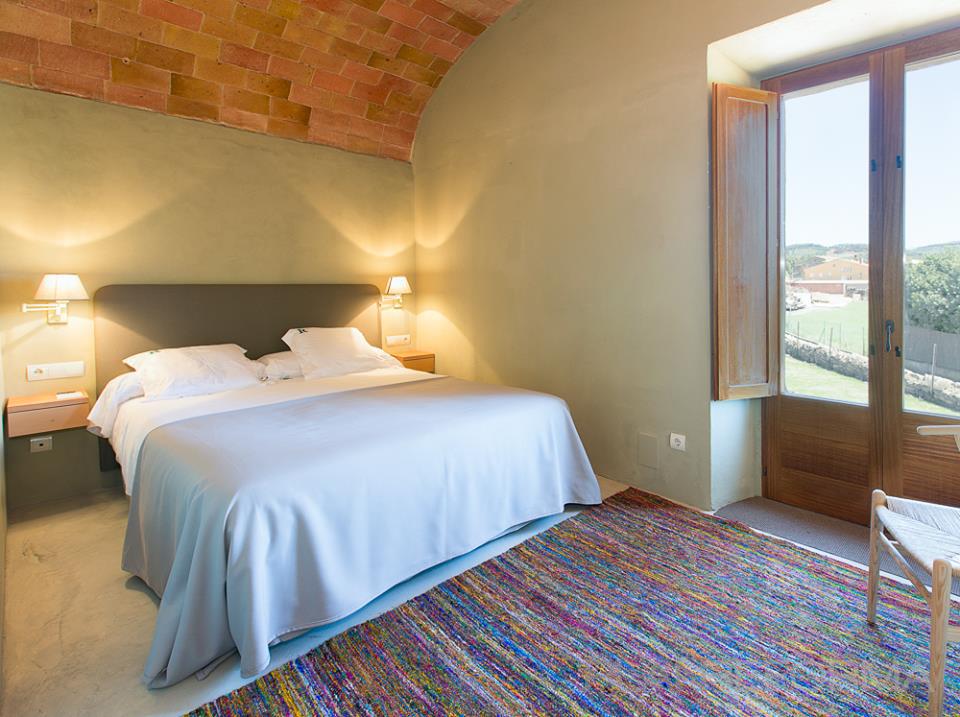 Dormitorio Estilo rustico Color marron, beige, marron