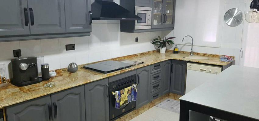 Cocina Estilo vintage Color gris  diseñado por ANA BELEN ALDEGUER CANO | Gremio | Copyright www.bettypaint.online