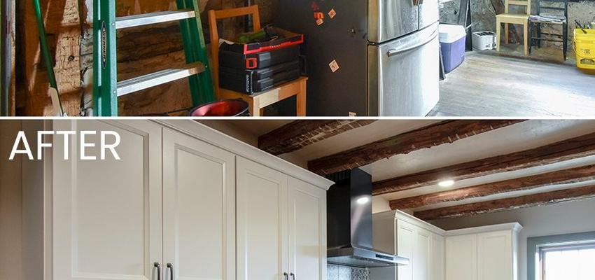 Cocina Estilo contemporaneo Color naranja, amarillo, marron  diseñado por Kodu Reformas | Reformista, constructor 
