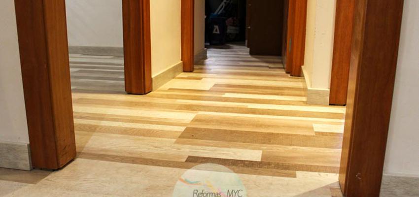 Comedor, Pasillo Estilo moderno Color beige, beige  diseñado por Reformas MYC | Gremio | Copyright Reformas MYC