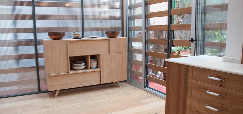 Comedor, Cocina Estilo vintage Color marron, beige, blanco, negro  diseñado por adosar | Gremio | Copyright Adosar