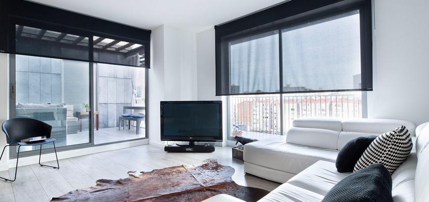 Salon style moderno color marron, blanco, negro  diseñado por Dröm Living | Interiorista | Copyright Dröm Living