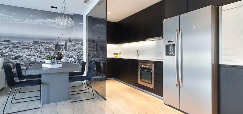 Cocina style moderno color blanco, gris, negro  diseñado por Dröm Living | Interiorista | Copyright Dröm Living