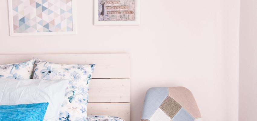 Dormitorio style mediterraneo color turquesa, azul, marron  diseñado por emmme studio | Arquitecto 