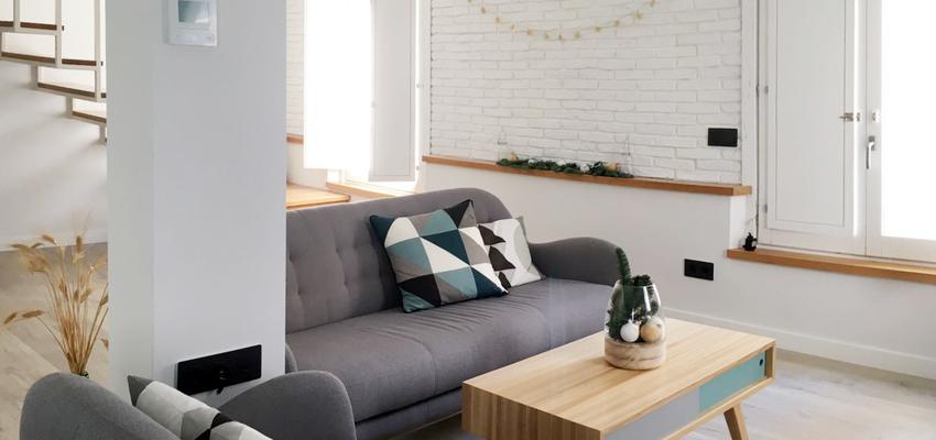 Sala de la TV, Sala de juegos, Salon Estilo contemporaneo Color turquesa, blanco, gris  diseñado por emmme studio | Arquitecto | Copyright emmme studio