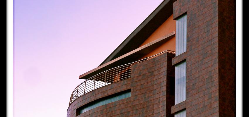 Exterior Estilo contemporaneo Color ocre, marron, gris  diseñado por DAU arquitectos | Arquitecto 