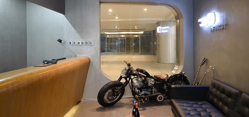 Tienda, Salón de belleza, SPA Estilo moderno Color marron, gris, gris  diseñado por WVA Architects | Arquitecto | Copyright imagen correspondiente a WVA Architects