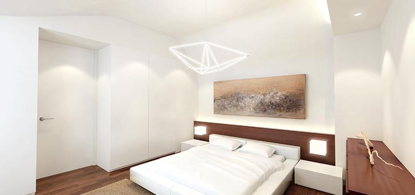 Dormitorio Estilo vanguardista Color amarillo, marron, blanco  diseñado por WVA Architects | Arquitecto | Copyright imagen correspondiente a WVA Architects