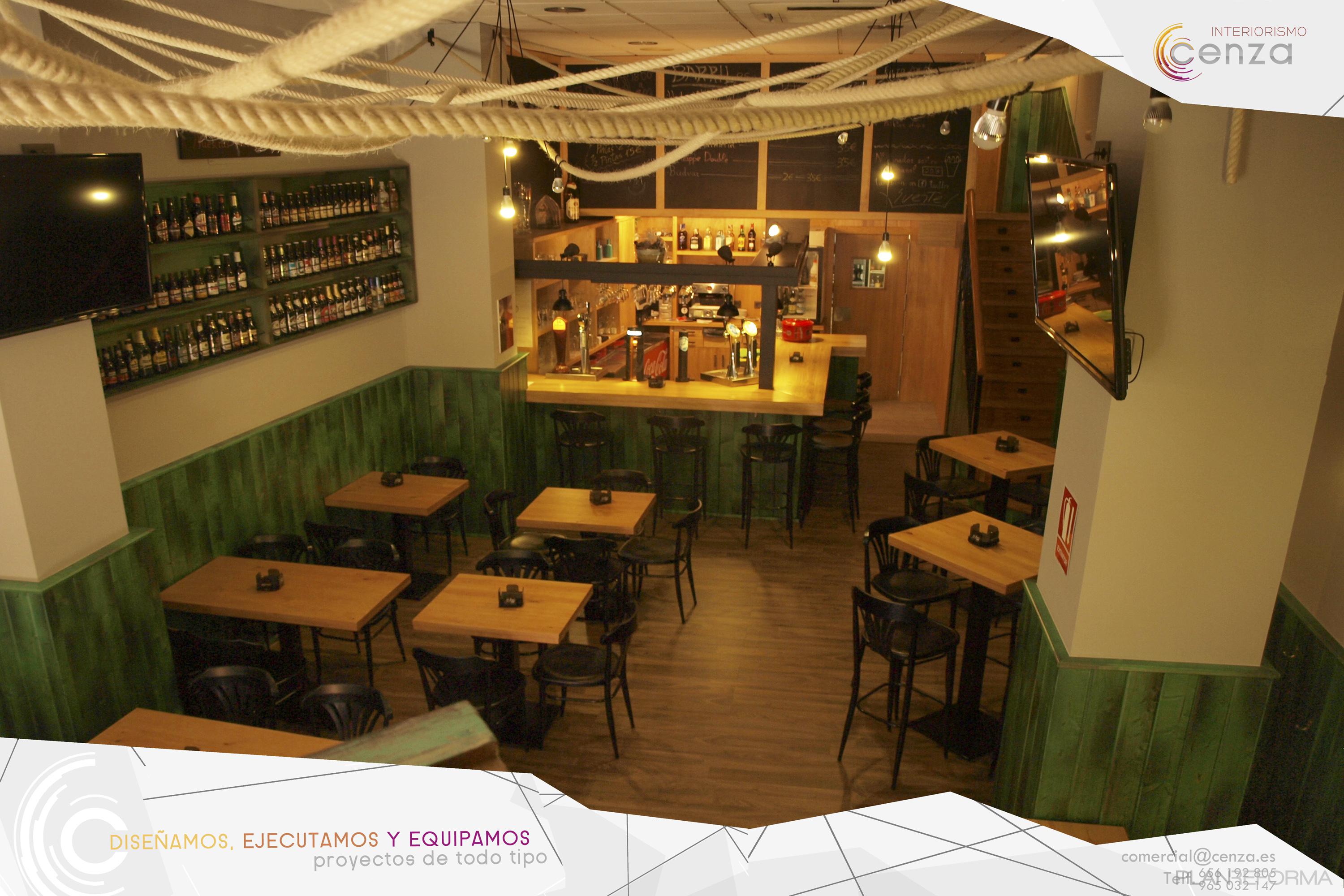 Bar style moderno color verde  diseñado por CENZA INTERIORISMO | Interiorista | Copyright si