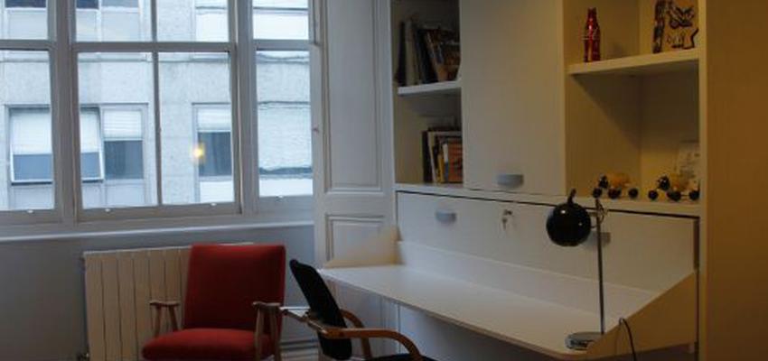 Dormitorio Estilo contemporaneo Color marron, gris, bronce  diseñado por Andoni Bollada | Interiorista | Copyright Andoni Bollada