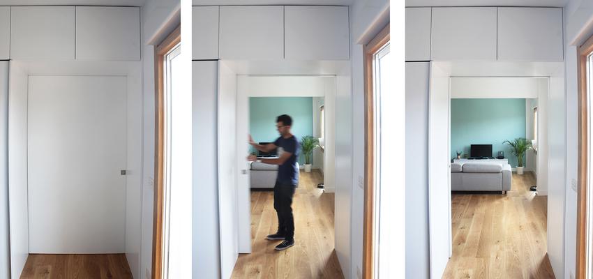 Dormitorio, Salon Estilo contemporaneo Color azul cielo, marron, blanco  diseñado por TAPERSTUDIO ARKITEKTURA S.L.P | Arquitecto | Copyright Taperstudio Arkitektura + Jon Ander Diez