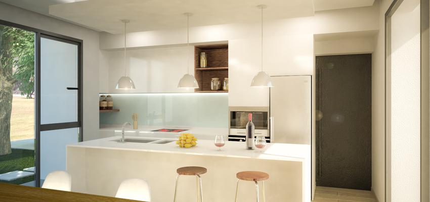 Cocina Estilo moderno Color azul  diseñado por Javier Cánoves Mulet | Arquitecto 