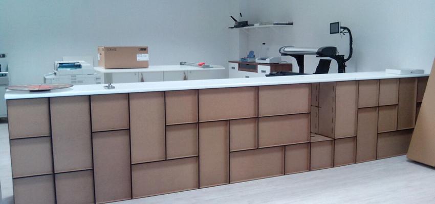 Oficina style contemporaneo color marron, blanco, negro  diseñado por SEOM CONSTRUCTORA | Gremio 