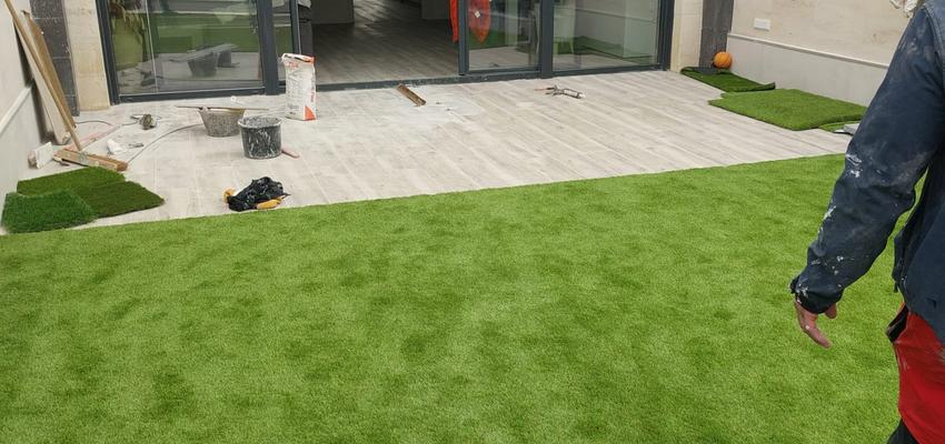 Exterior Estilo moderno Color verde  diseñado por FABIO EDGAR SIERRA MIRANDA | Reformista, constructor | Copyright reformas fabio sierra