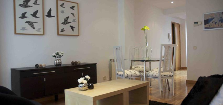 Comedor, Salon style contemporaneo color blanco, gris, gris  diseñado por Nuevos AYRES | Interiorista 