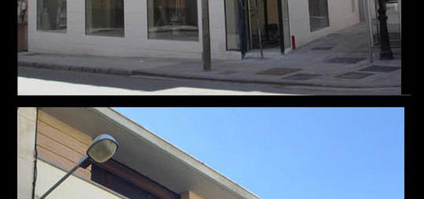 Balcon, Exterior style contemporaneo color marron, marron, blanco  diseñado por JOSE M. JEREZ - ARQUITECTO | Arquitecto 