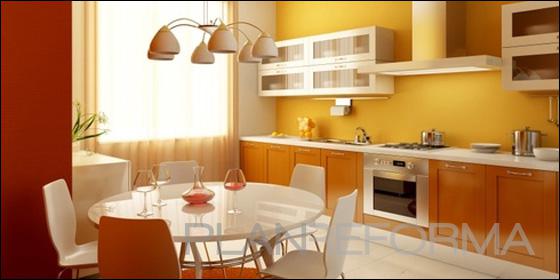 Cocina style contemporaneo color marron, beige, blanco  diseñado por Reformas Jorge Balaguer | Gremio 