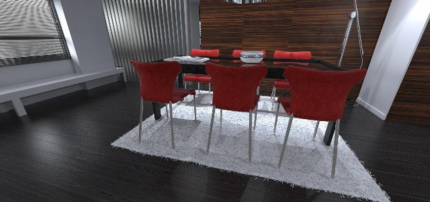 Salon style contemporaneo color rojo, marron, gris, gris  diseñado por dpvdisseny  | Interiorista 