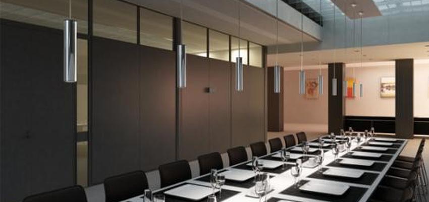 Salon, Restaurante, Bar style moderno color marron, blanco, gris, gris, negro  diseñado por Milan Iluminación | Decorador | Copyright Milan Iluminación