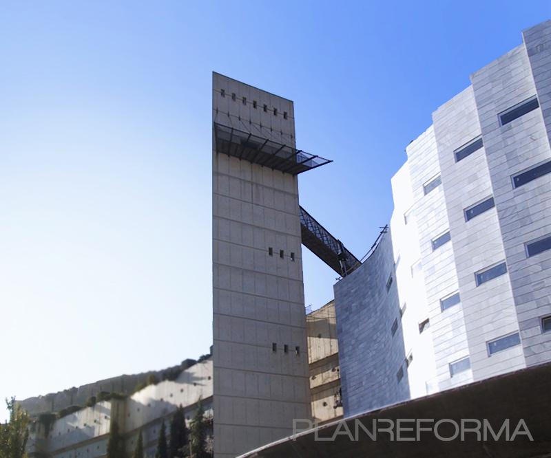 Oficina, Sala de conferencias Estilo contemporaneo Color blanco, gris  diseñado por B01 arquitectes | Arquitecto 