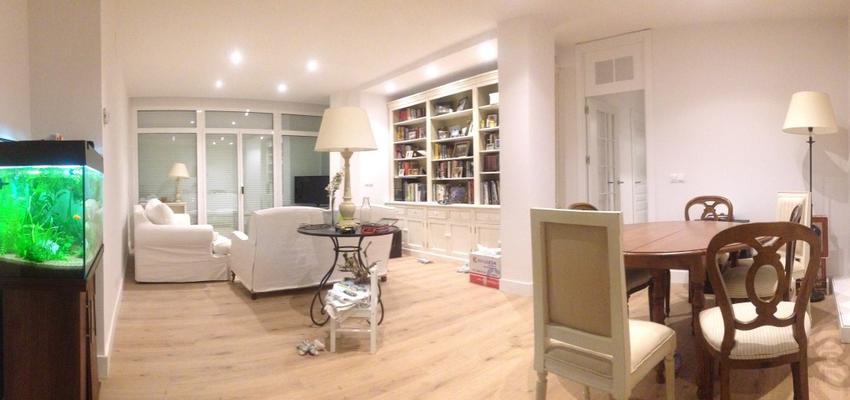 Salon Estilo clasico Color beige, blanco  diseñado por ViviendaSana | Gremio | Copyright Viviendasana