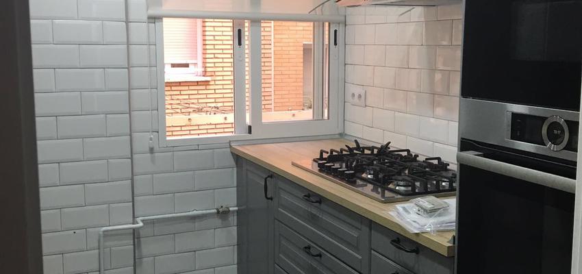 Cocina Estilo vintage Color gris  diseñado por BUKARA | Gremio | Copyright Euromodular S.L.