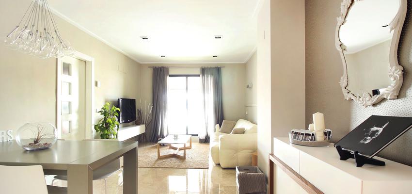 Comedor, Salon Estilo moderno Color beige  diseñado por acertus | Arquitecto Técnico | Copyright si